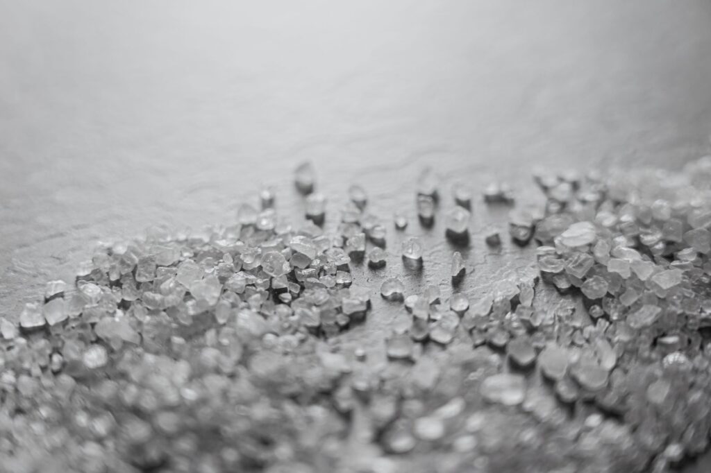 salt crystals Enceladus